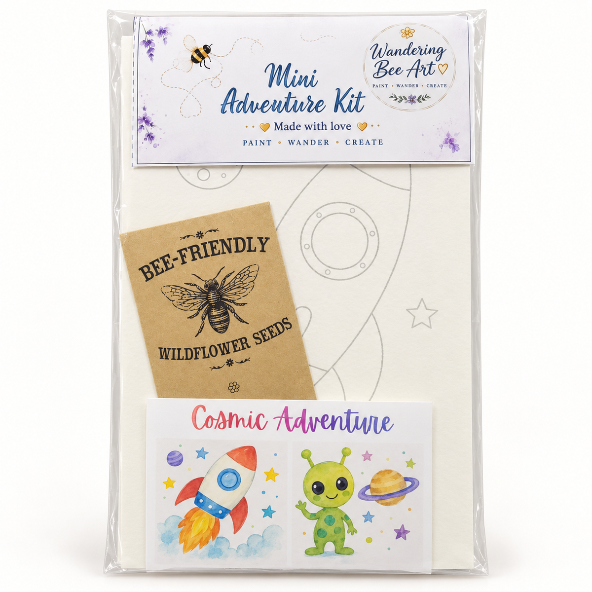 Mini Watercolor Adventure Kits -Cosmic Adventure
