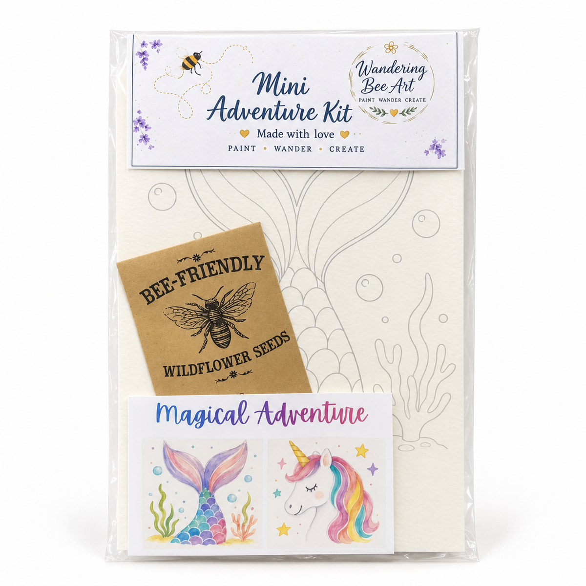 Mini Watercolor Adventure Kits -Magical Adventure