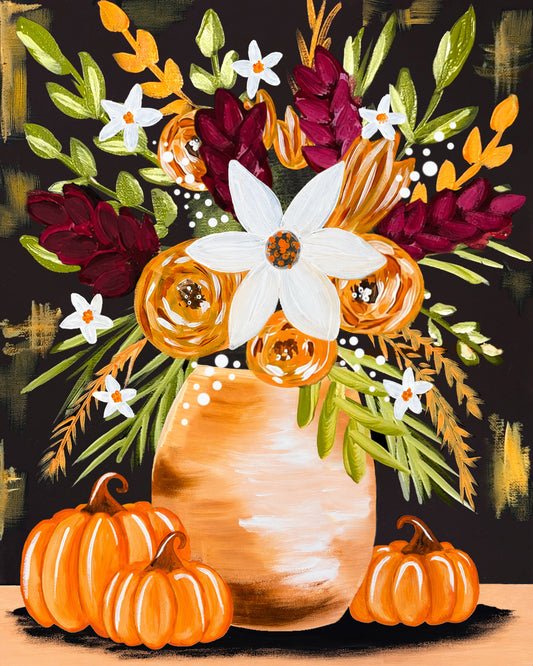 Acrylic Adventure  Kit - Fall Florals