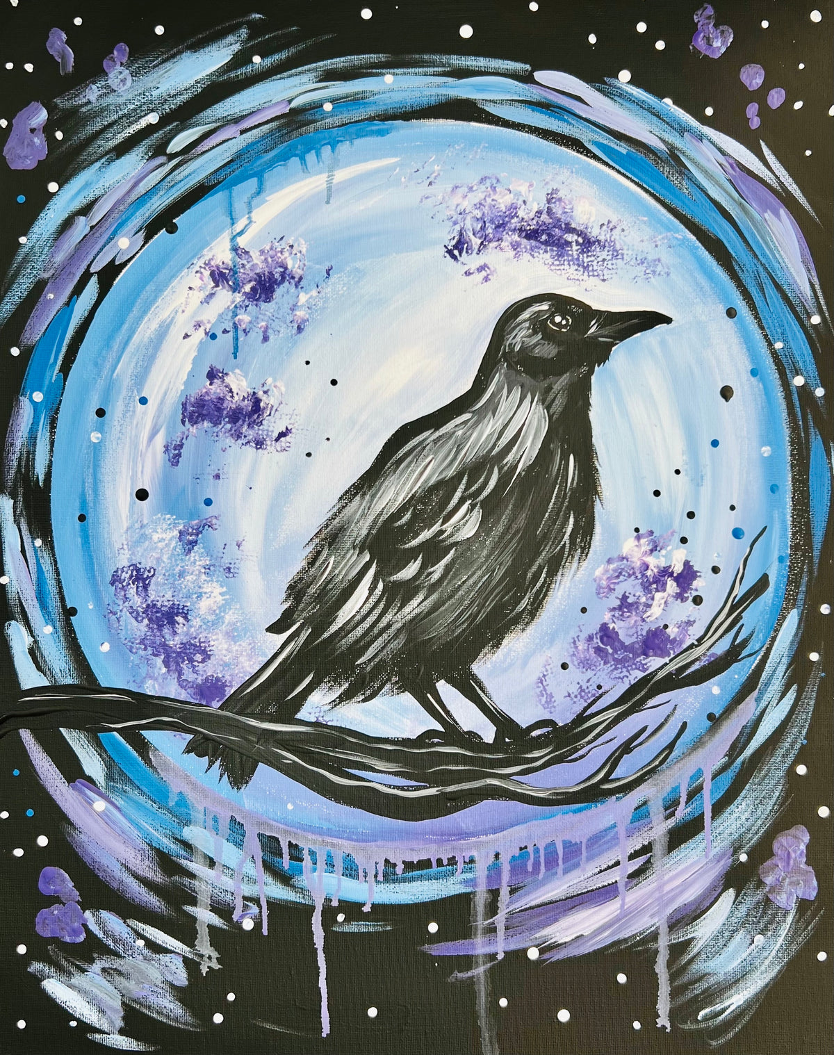 Acrylic Adventure  Kit - Twilight Raven
