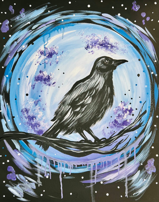 Acrylic Adventure  Kit - Twilight Raven