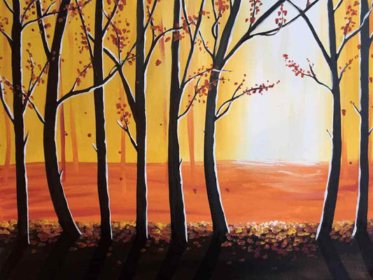 Acrylic Adventure  Kit - Fall Forest
