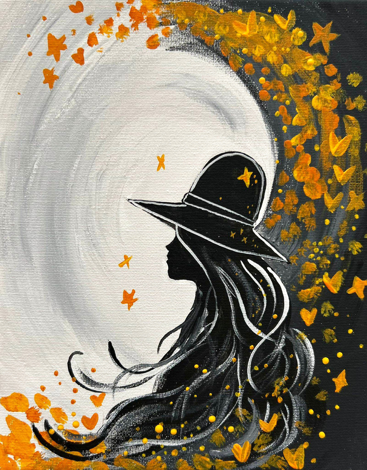 Acrylic Adventure  Kit - Fall Woman