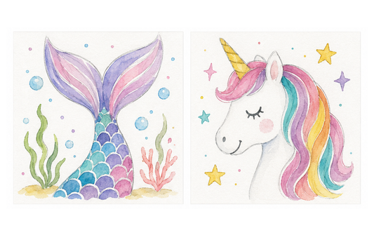Mini Watercolor Adventure Kits -Magical Adventure