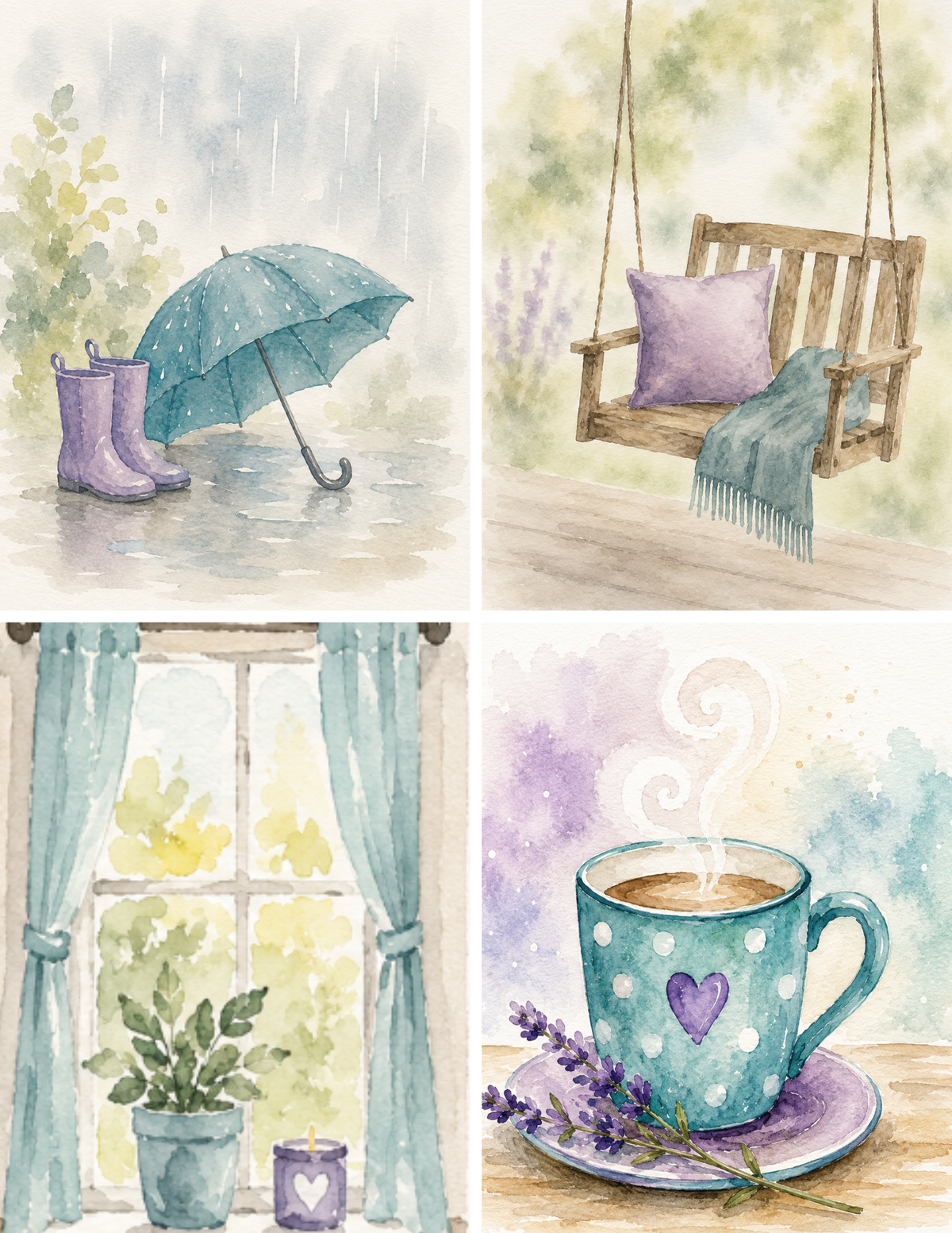 Watercolor Adventure Kits -Simple Pleasures
