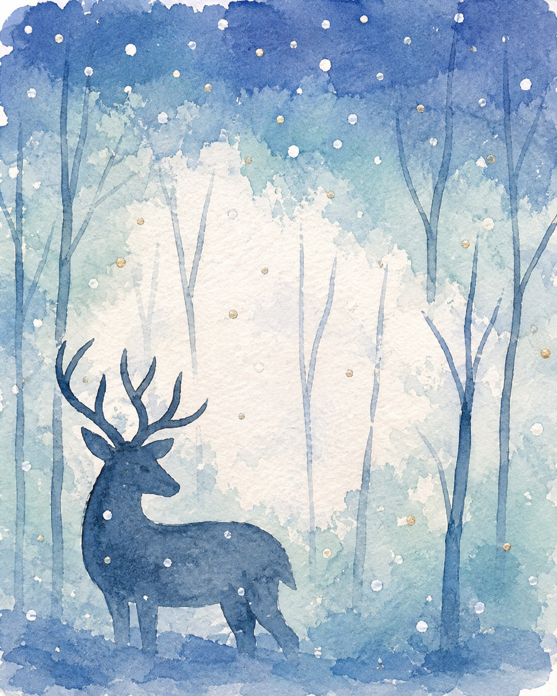 Watercolor Adventure Kits - Winter Whispers