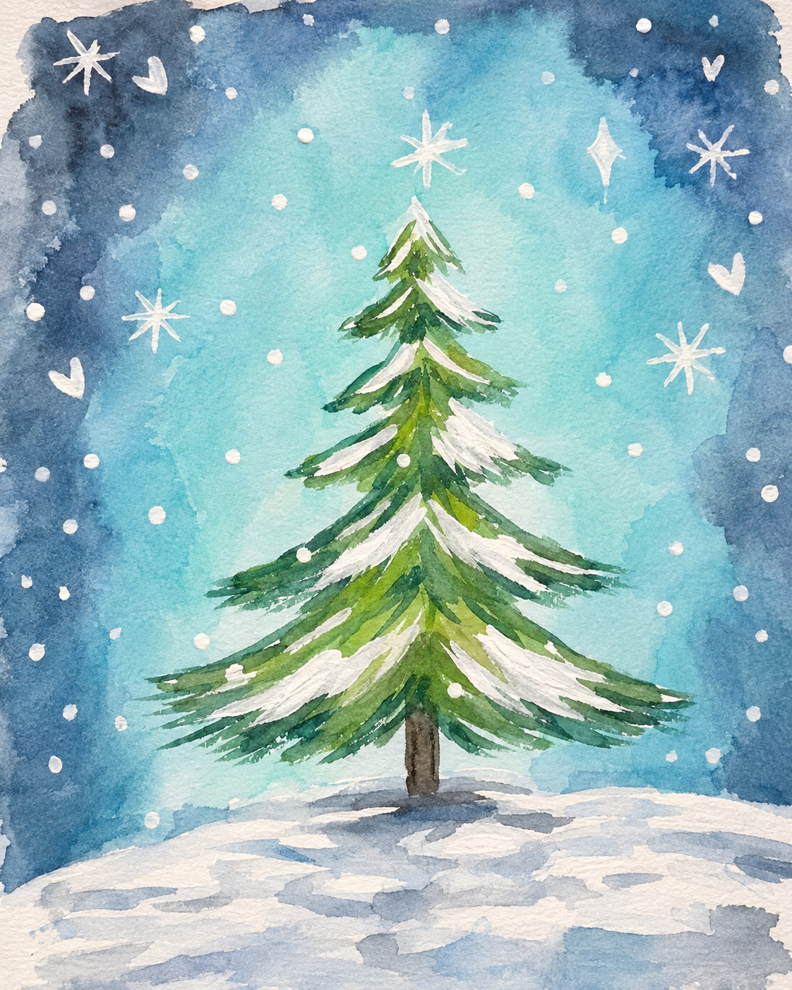 Watercolor Adventure Kits - Winter Whispers