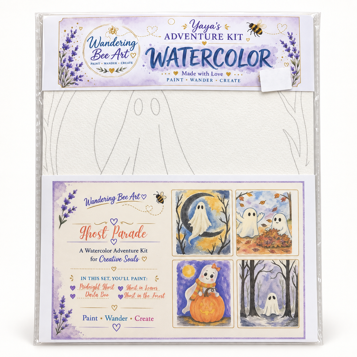 Watercolor Adventure Kits - Ghost Parade