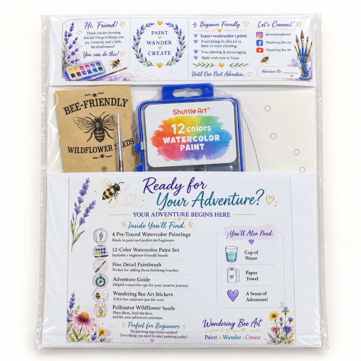 Watercolor Adventure Kits - Ghost Parade